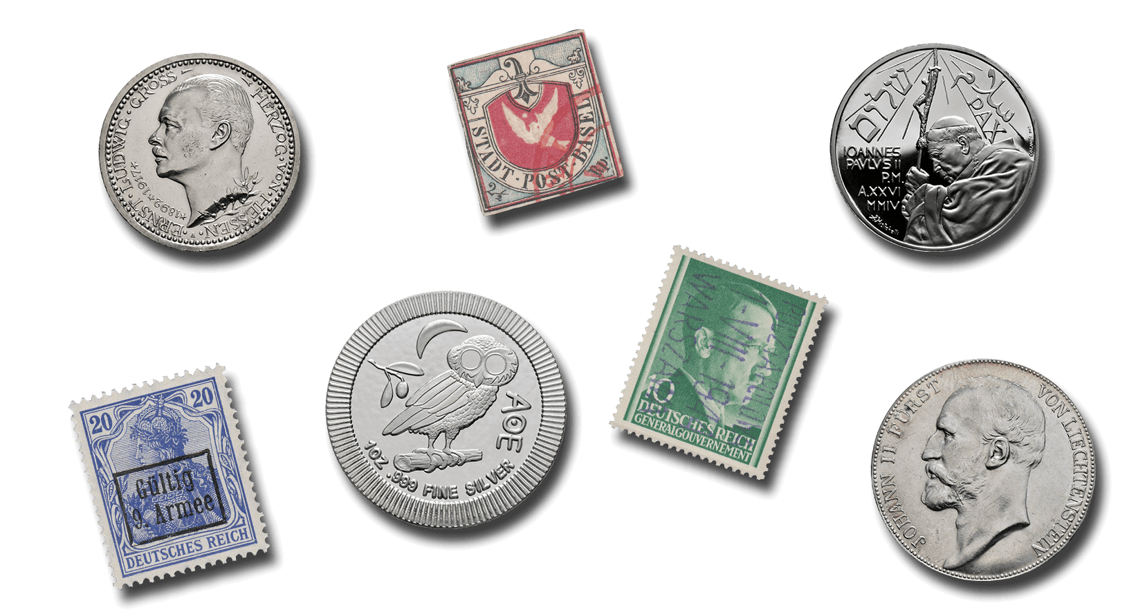 Briefmarken, Münzen & Sammlerstücke Aktuelle Angebote November/Dezember
