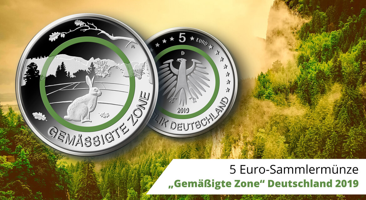 5 Euro 2019 Gemäßigte Zone Deutschland