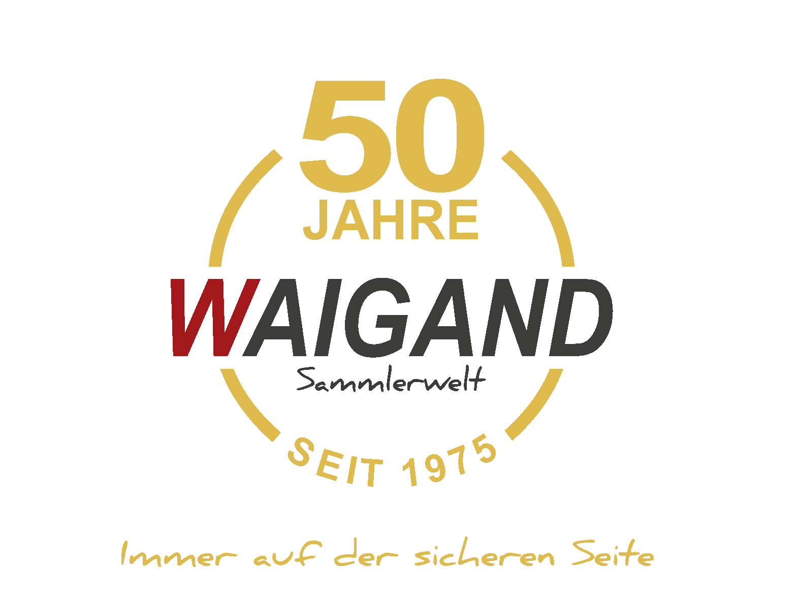 50 Jahre WAIGAND sammlerwelt Logo