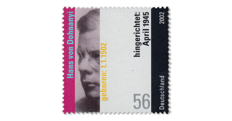 BRD - Sonderausgabe "rote Dohnanyi" (Mi. Nr. 2233 P)