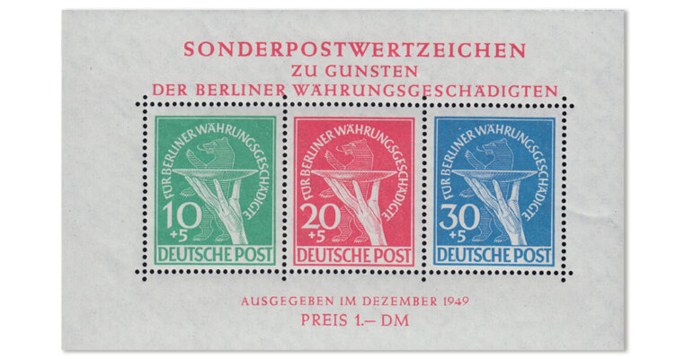 Berlin - Währungsblock (Mi. Nr. Bl. 1)