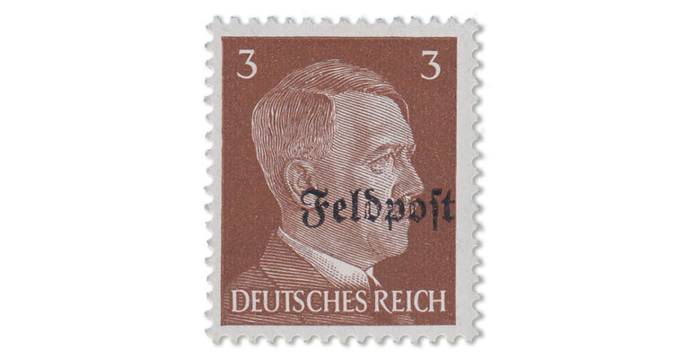II. Wk. - Feldpost Ruhrkessel 3 Pfg. (Mi. Nr. 17)