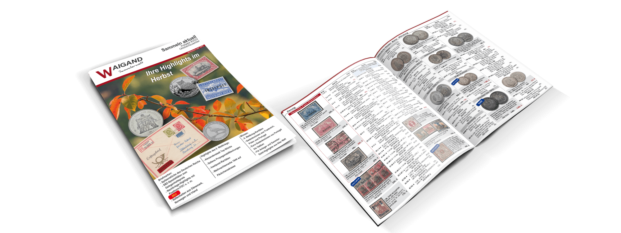Katalogoffenutitelbmundmuenzen WAIGAND Sammlerwelt