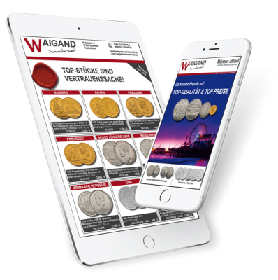 Online Katalog Blätterkatalog Münzen epub für Smartphone & Tablet
