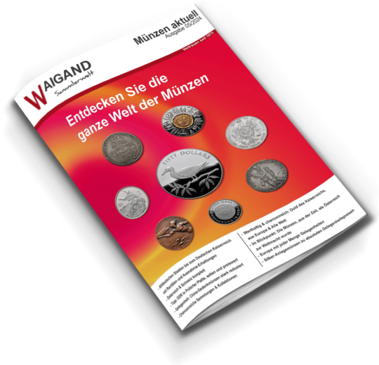 Kostenloser Münzkatalog Ausgabe 5/2024 als PDF & Onlinekatalog