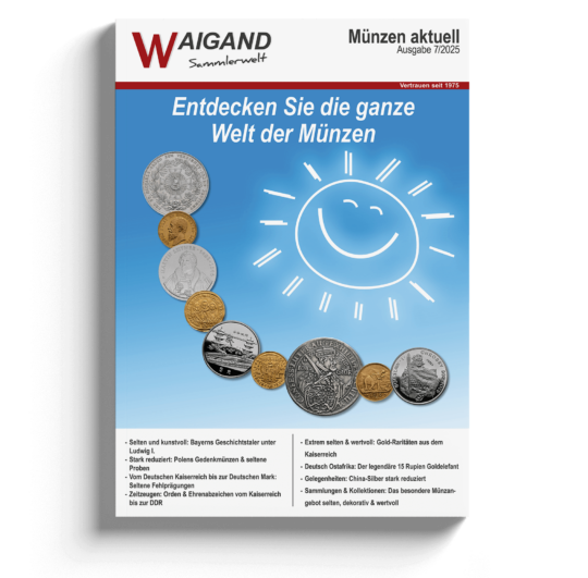 Münzkatalog August/September 2025