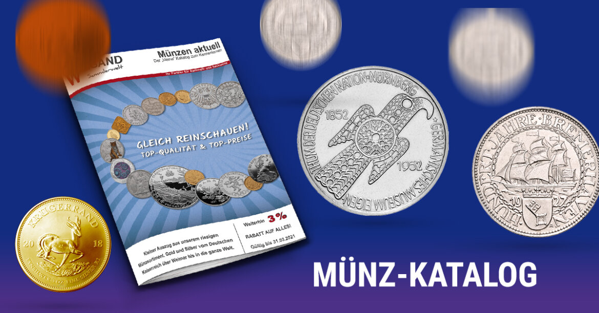 Der „kleine“ Münzkatalog zum Kennenlernen 2021