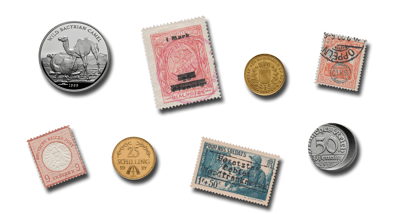 Briefmarken, Münzen &amp; Sammlerstücke