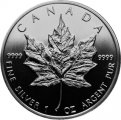 Silber-Anlagemünze Maple Leaf Kanada