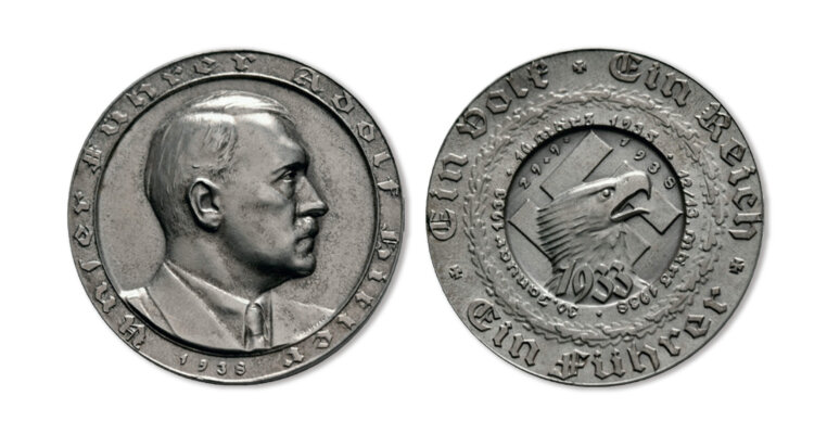 Silbermedaille III. Reich - A. H. 1933