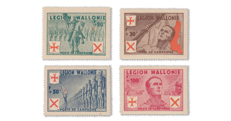 Belgien - Wallonische Legion (Mi. Nr. I-IV)