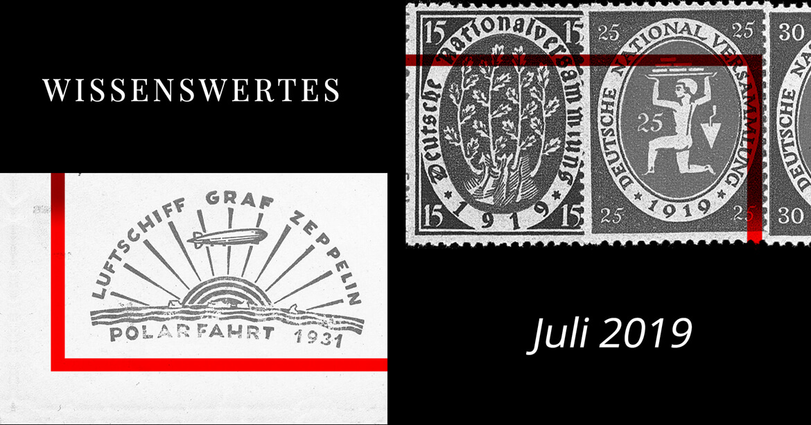 Wissensrubrik Historisch Wissenswert Juli 2019