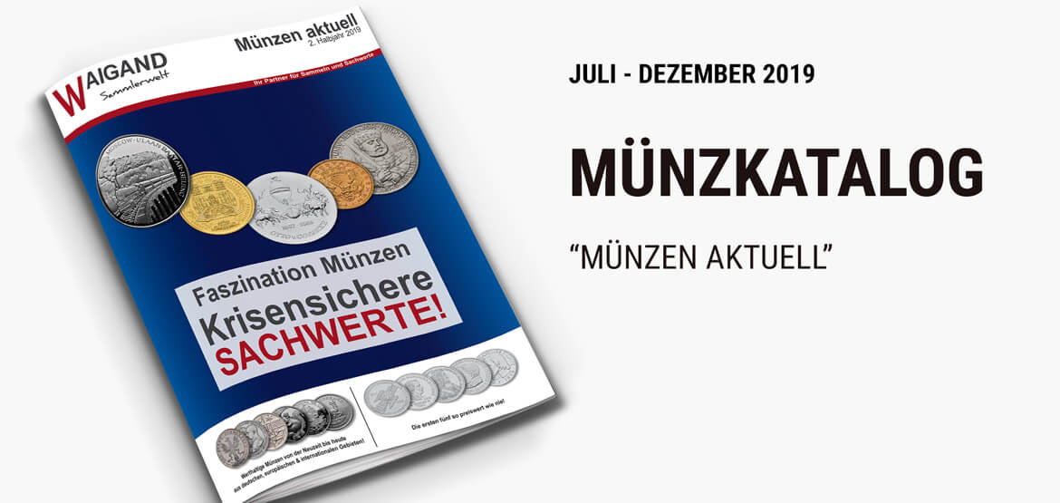 News Teaser Münz-Katalog 2 Halbjahr