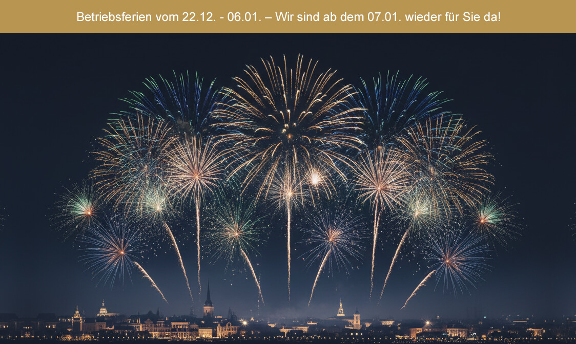 Betriebsferien Winter 2025 Jahreswechsel